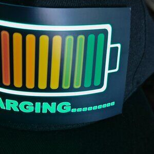 LED Music/Sound Activated Hat, clubwear, resort, sports, party, night event, bar